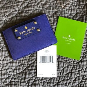 NWT Kate Spade ♠️ card holder